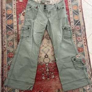 Abercrombie & Fitch Green Cargo Pants